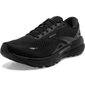 Women’s Brooks Adrenaline GTS 23 Supportive Running Shoe Black Size 10 Wide EUC